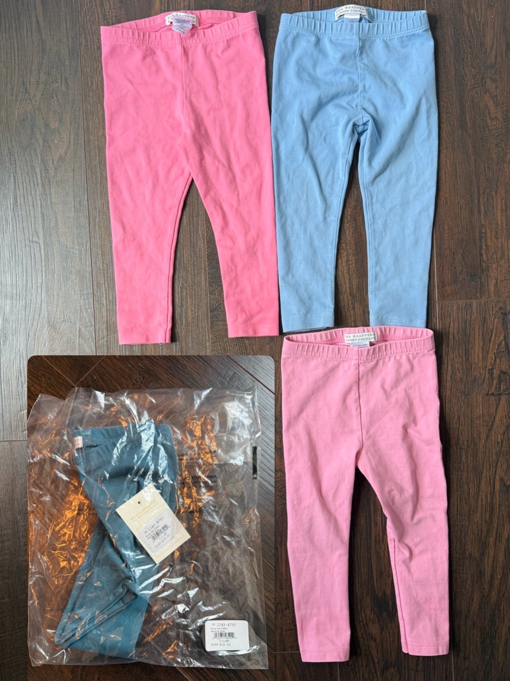 The Beaufort Bonnet Company Mitzy Sue Leggings 12-18M Lot 4 TBBC